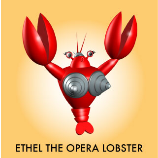 Lobster toys that screams opera